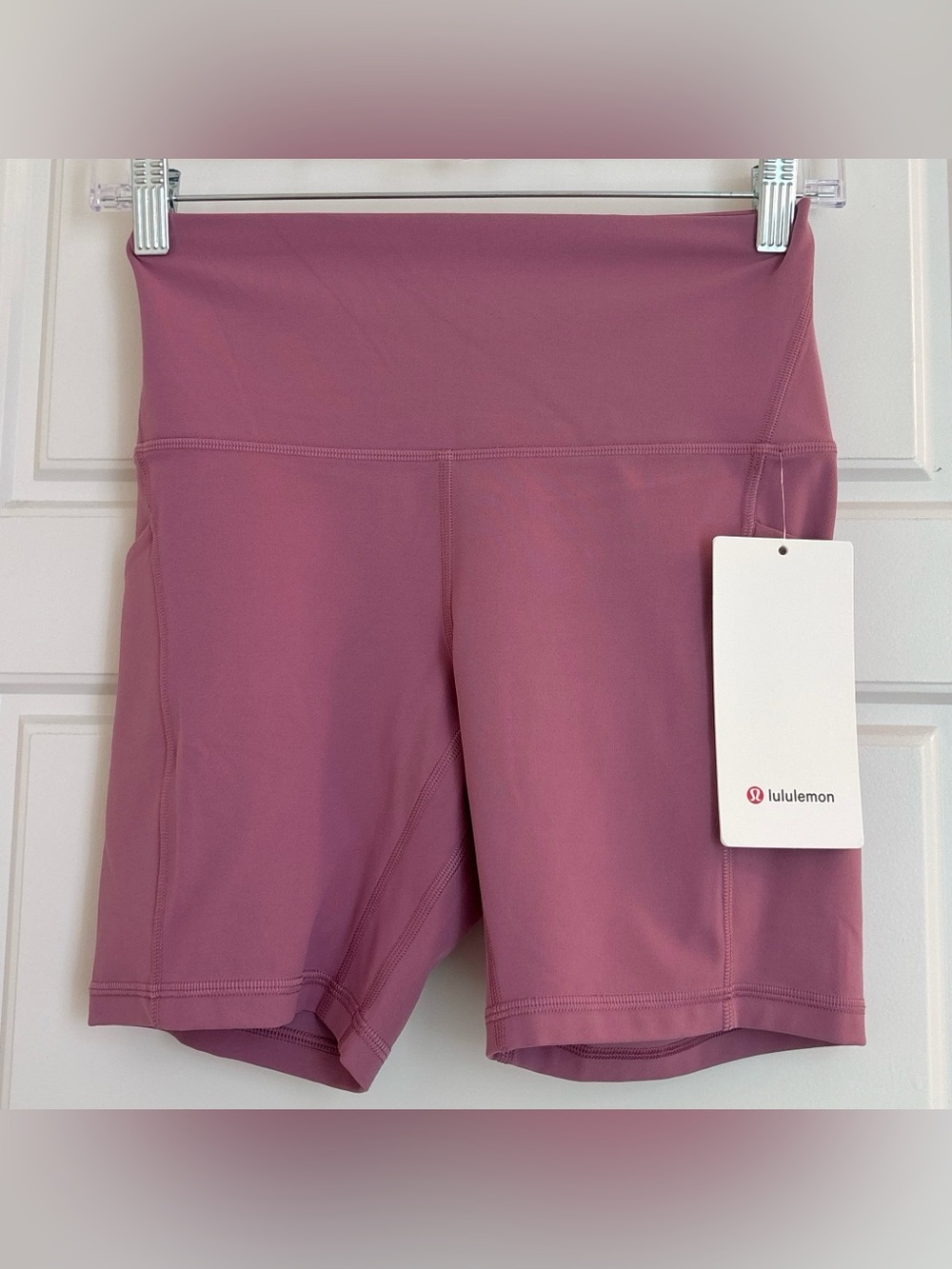 lululemon athletica High-Rise Mauve Pink Athletic Shorts